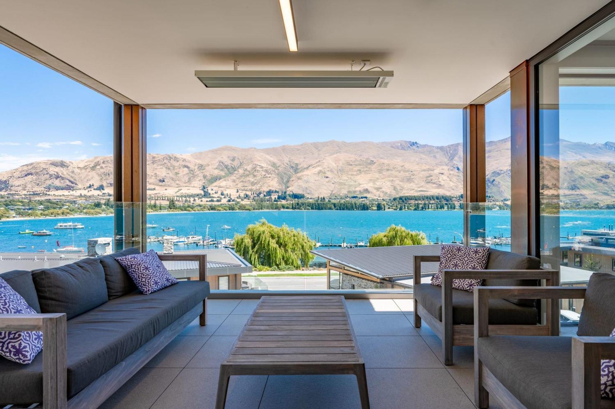 Lakeside Luxury 2 Bedroom Apartment Wanaka Esterno foto